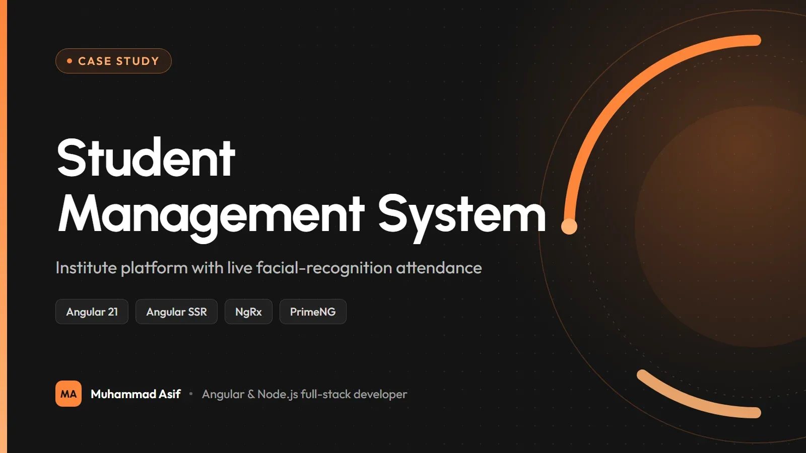 Cover for the Student Management System case study
