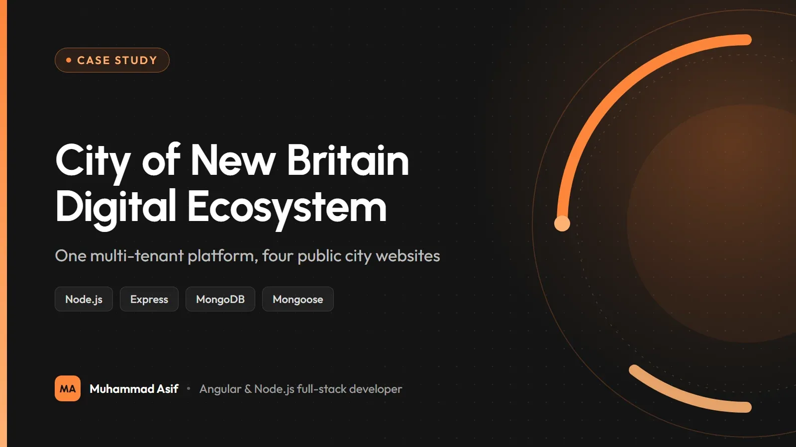 Cover for the City of New Britain Digital Ecosystem case study